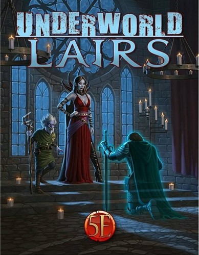 KOBUL5 Dungeons And Dragons RPG: Underworld Lairs published by Kobold Press