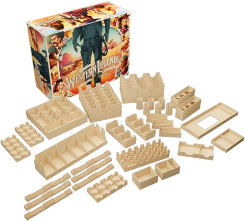 KOLWES038606 Western Legends Board Game: Big Box Bundle published by Kolossal Games