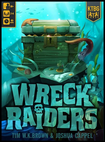 KTG4001 Wreck Raiders Board Game published by Kids Table Board Gaming