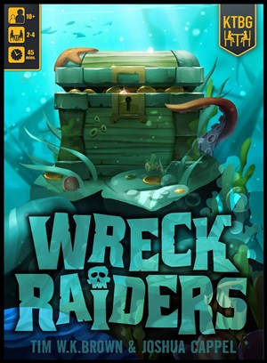 KTG4001 Wreck Raiders Board Game published by Kids Table Board Gaming
