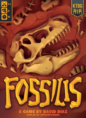 KTG6001 Fossilis Board Game published by Burnt Island Games