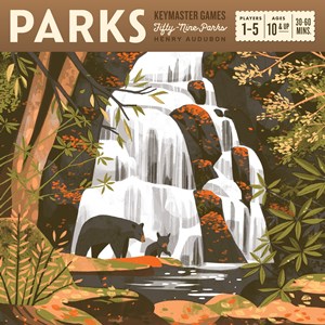 KYM0501 Parks Board Game published by Keymaster Games