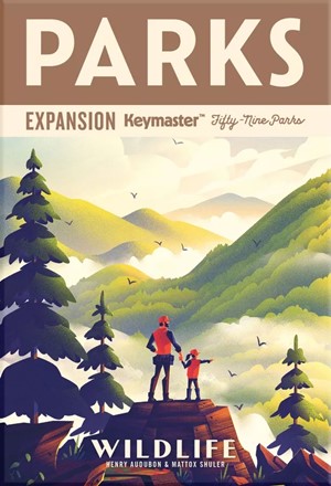 2!KYM05X02 Parks Board Game: Wildlife Expansion published by Keymaster Games