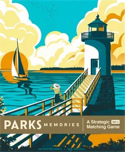 KYM06CTC Parks Memories Game: Coast To Coast published by Keymaster Games