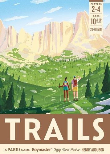 KYM0701 Trails Board Game: A Parks Game published by Keymaster Games
