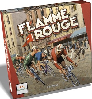 LAU051 Flamme Rouge Board Game published by Lautapelit