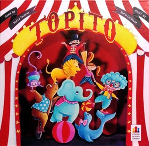 LAU627 Circus Topito Board Game published by Lautapelit