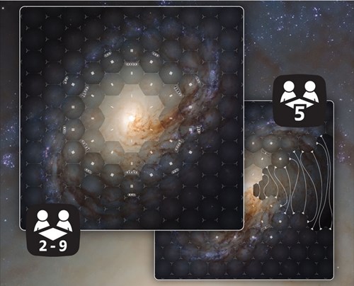 LAUECL021PM Eclipse Board Game: 2nd Edition Dawn For The Galaxy Playmat published by Lautapelit
