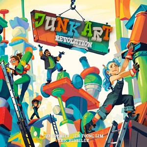 2!LDNV5200010 Junk Ark Revolution Board Game published by Ludonova