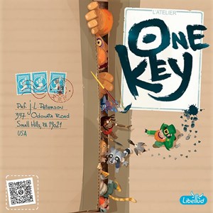LIBONKE01US One Key Card Game published by Libellud