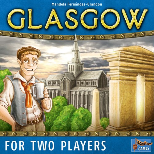LK0125 Glasgow Board Game published by Lookout Games