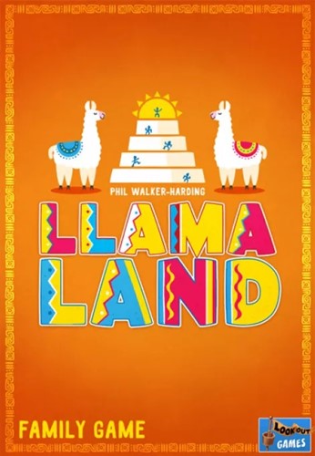 LK0139 Llamaland Board Game published by Lookout Games