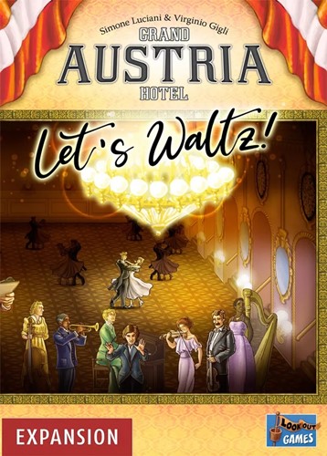LK0163 Grand Austria Hotel Board Game: Let's Waltz Expansion published by Lookout Spiele