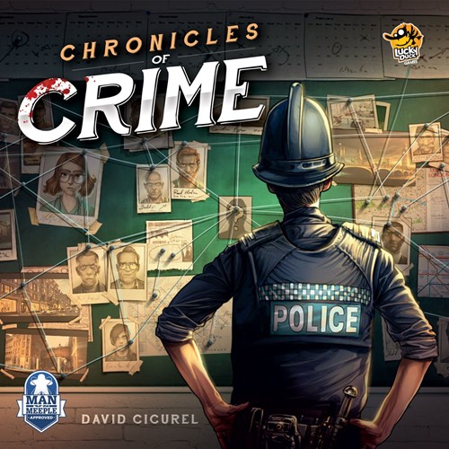 LKY035 Chronicles Of Crime Board Game published by Lucky Duck Games