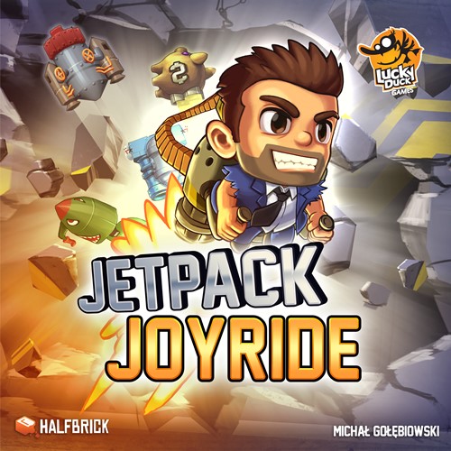 LKY060 Jetpack Joyride Board Game published by Lucky Duck Games