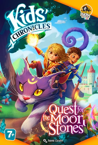 LKYCCKR01 Kids Chronicles Board Game: Quest For The Moon Stones published by Lucky Duck Games 