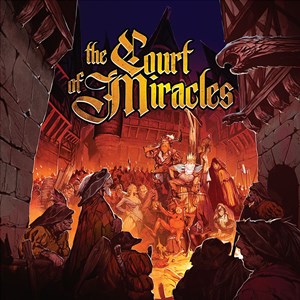 LKYCOMR01EN The Court Of Miracles Board Game published by Lucky Duck Games