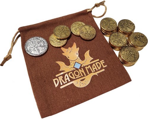Flamecraft Board Game: Metal Coins