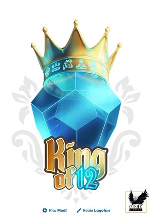 LKYKNGR01EN King Of 12 Card Game published by Lucky Duck Games