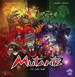 LKYMUTR01EN Mutants: The Card Game published by Lucky Duck Games