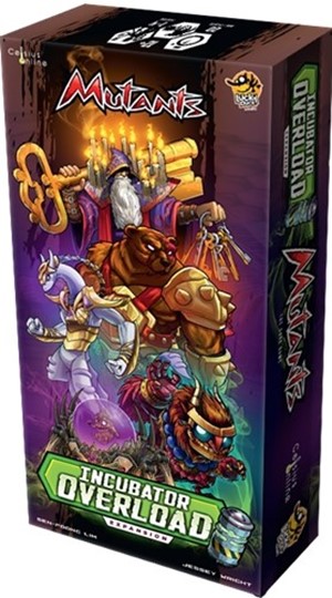 LKYMUTR02EN Mutants: The Card Game Incubator Overload Expansion published by Lucky Duck Games