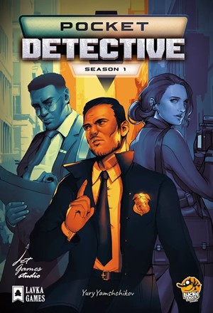 2!LKYPKDR01EN Pocket Detective Card Game: Season 1 published by Lucky Duck Games