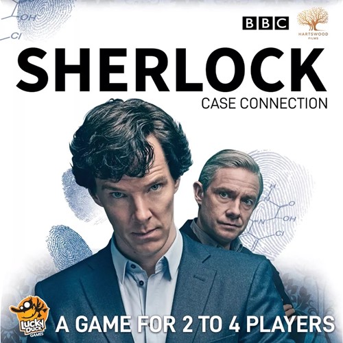LKYSCCR01EN Sherlock: Case Connection Board Game published by Lucky Duck Games