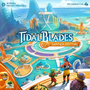 2!LKYTBBR01 Tidal Blades Card Game: Banner Festival published by Lucky Duck Games