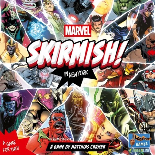 LOG0154 Marvel Skirmish In New York Card Game published by Lookout Spiele