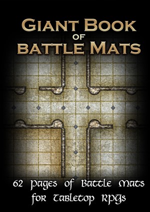 LOKEBM002 The Giant Book Of Battle Mats published by Loke Battle Mats