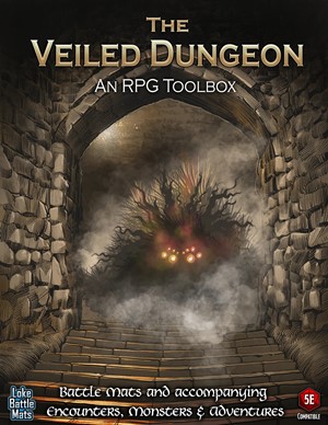 2!LOKELBM039 RPG Toolbox: Veiled Dungeon published by Loke Battlemats