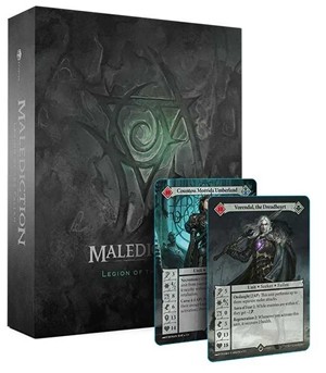3!LOO004FBMLESL1 Malediction Card Game: Legion of the Fallen Faction Box published by Looney Labs