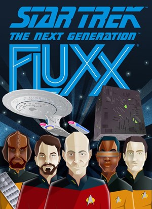 LOO086 Star Trek The Next Generation Fluxx Card Game published by Looney Labs