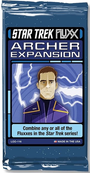 LOO116 Star Trek Fluxx: Archer Expansion published by Looney Labs