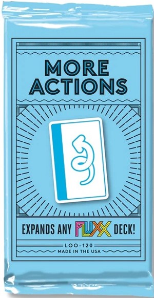 2!LOO120 Fluxx Card Game: More Actions Expansion published by Looney Labs