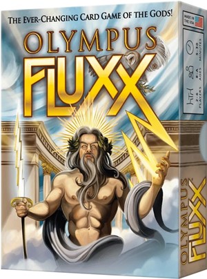 LOO121 Olympus Fluxx Card Game published by Looney Labs
