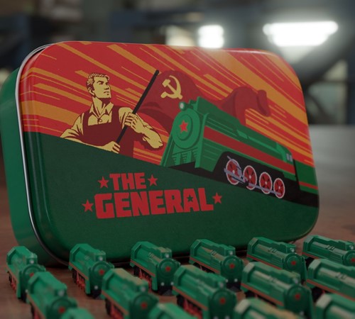 General Deluxe Board Game Train Set