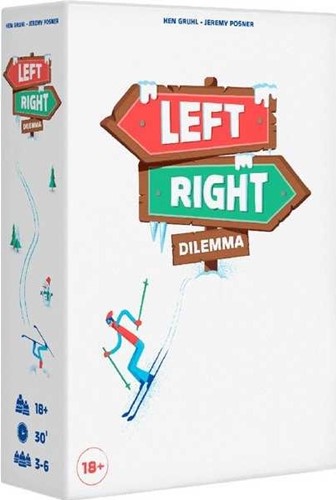 LRD001 Left Right Dilemma Game published by Cojones