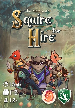 LTMUM016 Squire For Hire Card Game published by Letiman Games