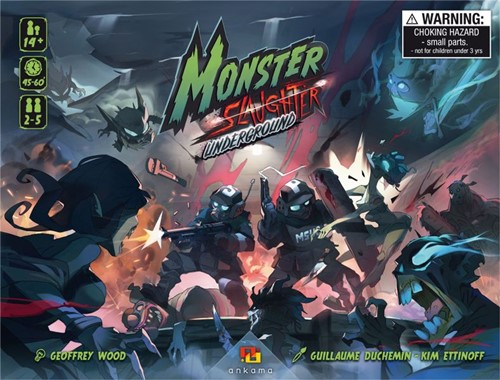LUMANK250 Monster Slaughter Board Game: Underground Expansion published by Ankama