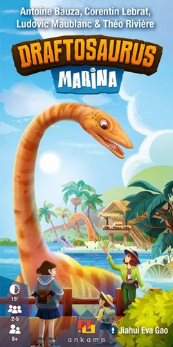 LUMANK270 Draftosaurus Board Game: Marina Expansion published by Ankama