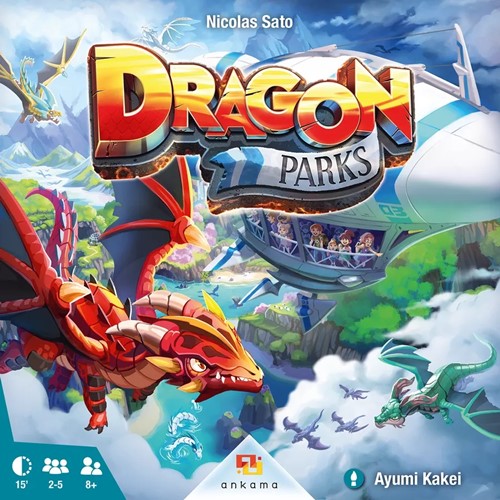 LUMANK290 Dragon Parks Board Game published by Ankama