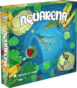 LUMAQU01EN Aquarena Card Game published by Horrible Games