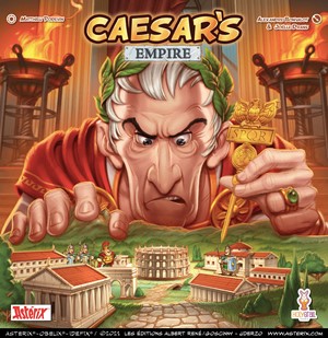 2!LUMCAE01EN Caesar's Empire Board Game published by Holy Grail Games