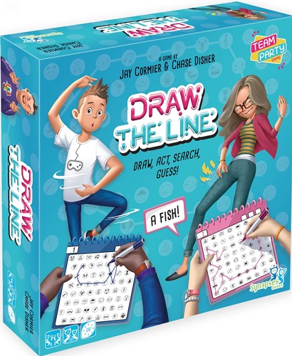 LUMDTL01EN Draw The Line Game published by Horrible Games
