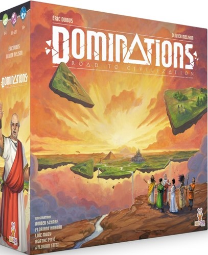 LUMHGGDOM03R01 Dominations Board Game published by Holy Grail Games