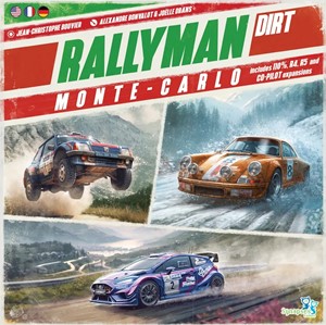 2!LUMHGGRAD02 Rallyman Board Game: Dirt Monte Carlo Expansion published by Ankama