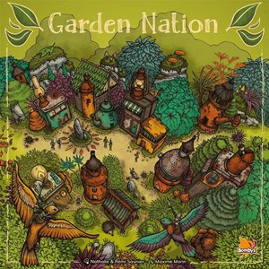 2!LUMPET01EN Garden Nation Board Game published by Holy Grail Games