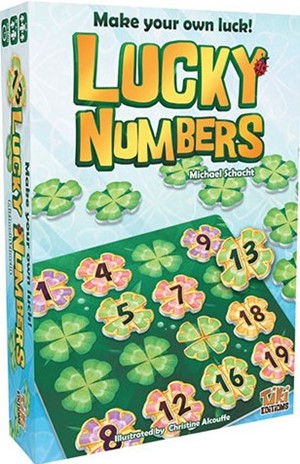 LUMTIKILNEN1 Lucky Numbers Board Game published by Holy Grail Games