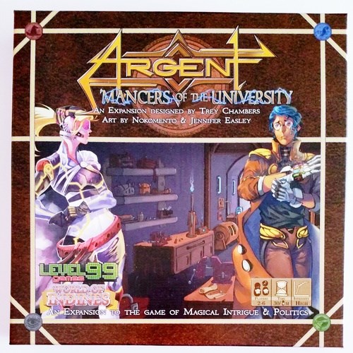 LVL99AR002 Argent: The Consortium Board Game: Mancers Of The University published by Level 99 Games